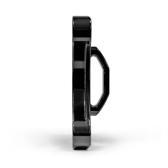 Bolt‑on tow hook visible on black DRT billet radius rod plate for Can‑Am X3