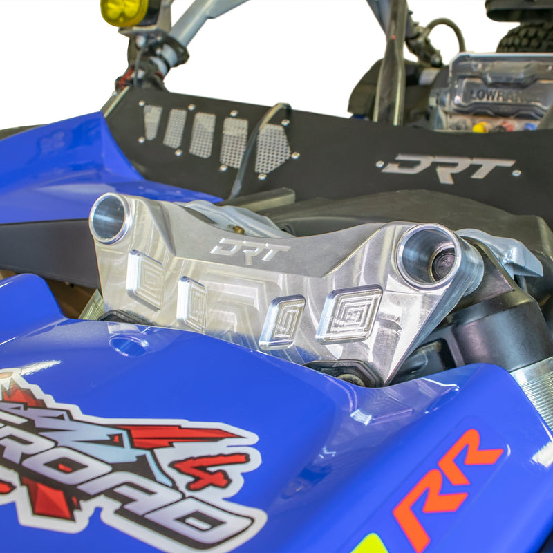 Load image into Gallery viewer, Can-Am X3 2017+ Billet Shock Tower Brace installed side view
