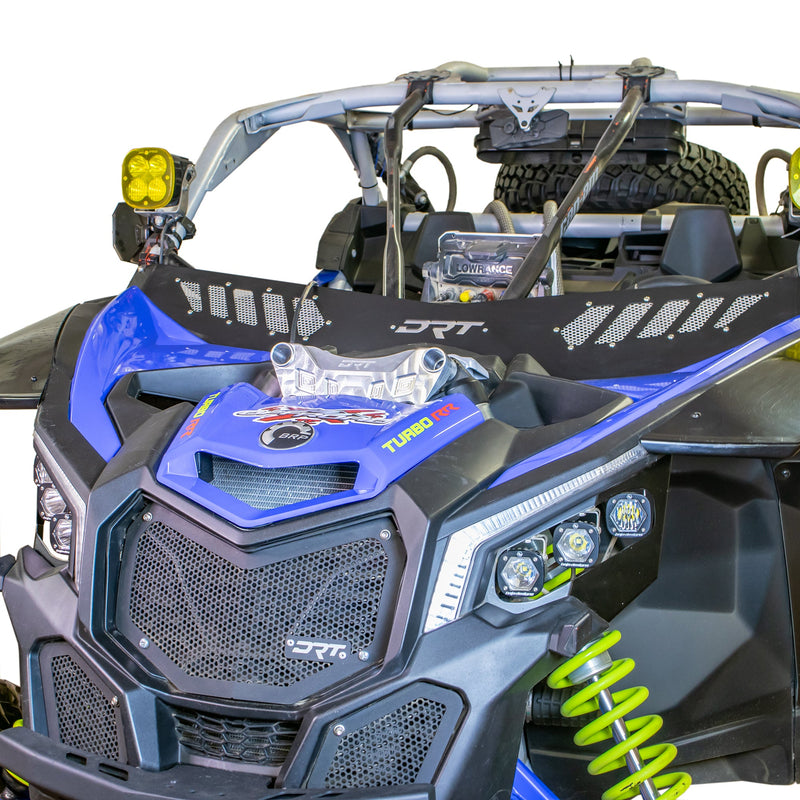 Load image into Gallery viewer, Can-Am X3 2017+ Billet Shock Tower Brace installed full car view
