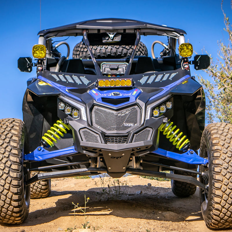 Load image into Gallery viewer, DRT Can Am Maverick X3 2017+ Wind Diffuser Full car front view
