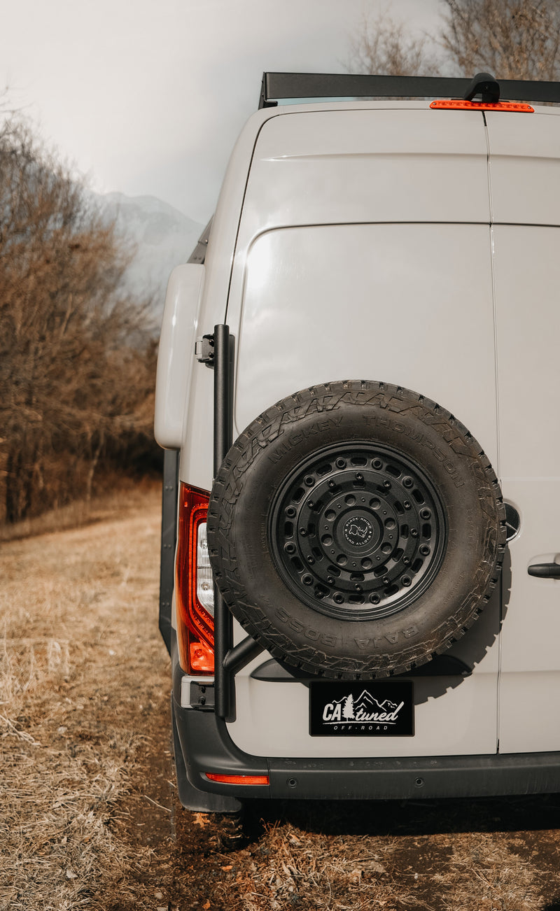 Load image into Gallery viewer, CAtuned Off-Road 2019+ Sprinter Tire Carrier

