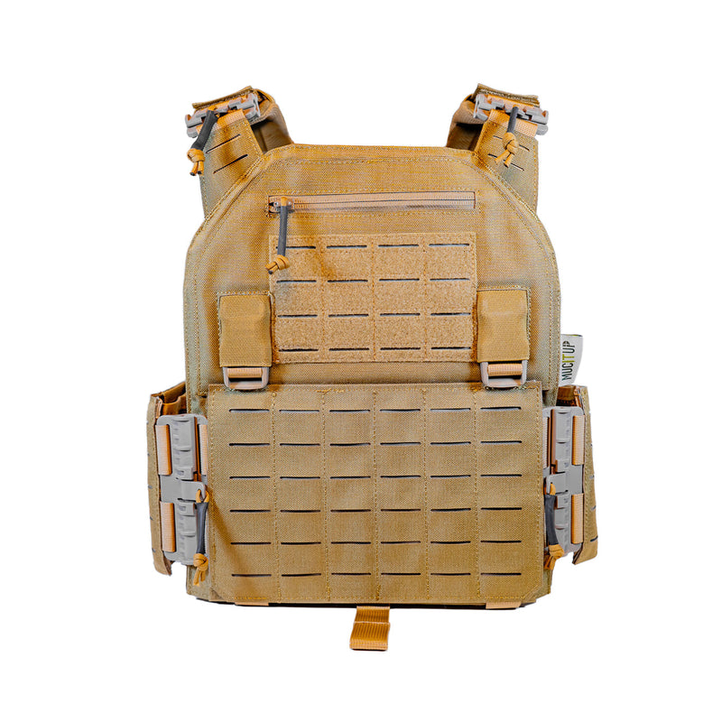 Load image into Gallery viewer, MUCTAC Plate Carrier 10x12 – 1050D Nylon – Quick Release – Laser Cut MOLLE – Texas
