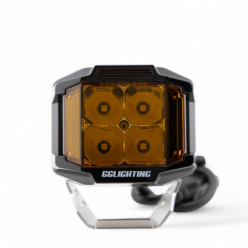 Load image into Gallery viewer, Amber CB30 LED Pod
