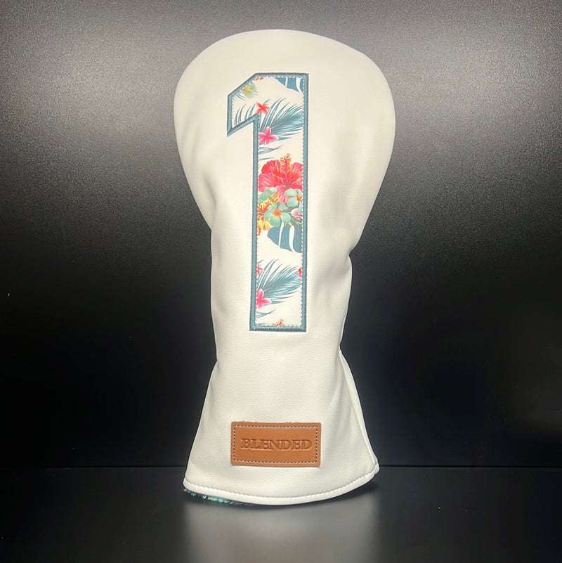 Load image into Gallery viewer, Tropical Floral Print Headcover
