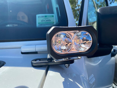 Load image into Gallery viewer, Jeep Wrangler 17+ Pillar / Cowl Mounts JL &amp; JT
