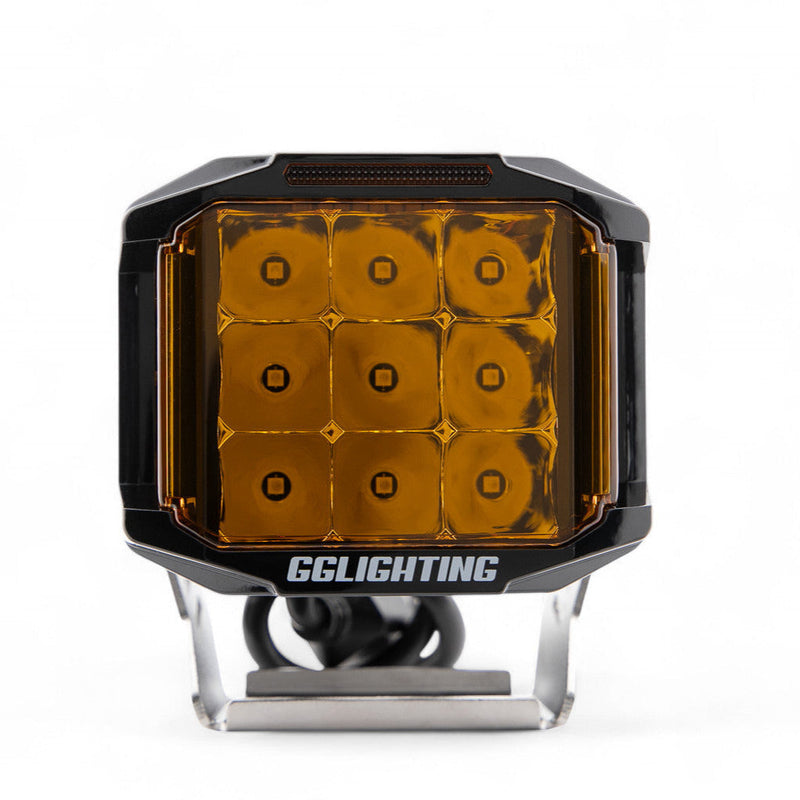Load image into Gallery viewer, Amber CB60 LED Pod
