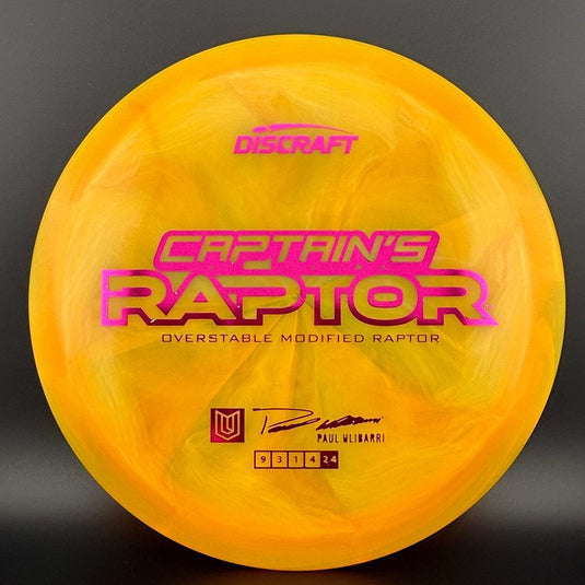 Special Z Blend Captain's Raptor - Paul Ulibarri 2025 Signature Series