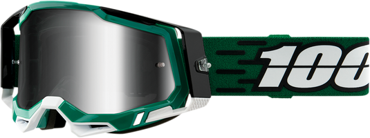 100% Racecraft 2 Goggles - Milori - Silver Mirror 50121-252-16