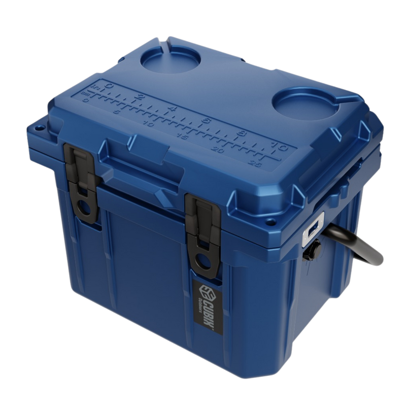 Load image into Gallery viewer, QuadraX 10QT Personal Cooler – Rotomolded Hard Cooler with 72-Hr Ice Retention &amp; Lifetime Warranty

