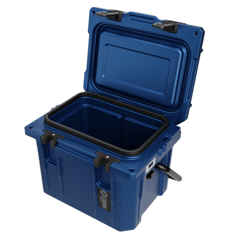 Load image into Gallery viewer, QuadraX 10QT Personal Cooler – Rotomolded Hard Cooler with 72-Hr Ice Retention &amp; Lifetime Warranty
