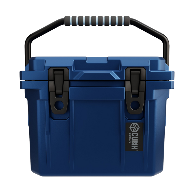 Load image into Gallery viewer, QuadraX 10QT Personal Cooler – Rotomolded Hard Cooler with 72-Hr Ice Retention &amp; Lifetime Warranty
