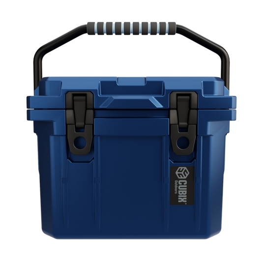 QuadraX 10QT Personal Cooler – Rotomolded Hard Cooler with 72-Hr Ice Retention & Lifetime Warranty