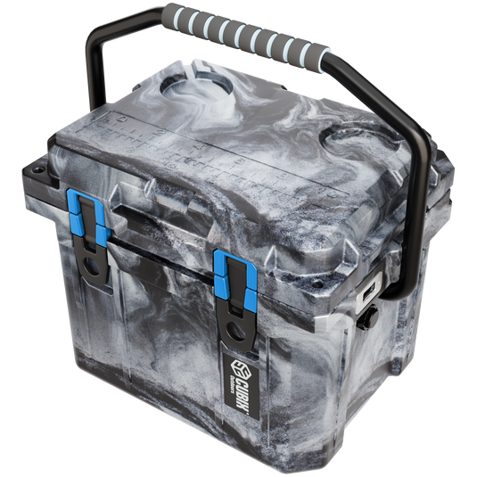 QuadraX 10QT Personal Cooler – Rotomolded Hard Cooler with 72-Hr Ice Retention & Lifetime Warranty