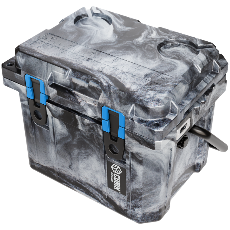 Load image into Gallery viewer, QuadraX 10QT Personal Cooler – Rotomolded Hard Cooler with 72-Hr Ice Retention &amp; Lifetime Warranty
