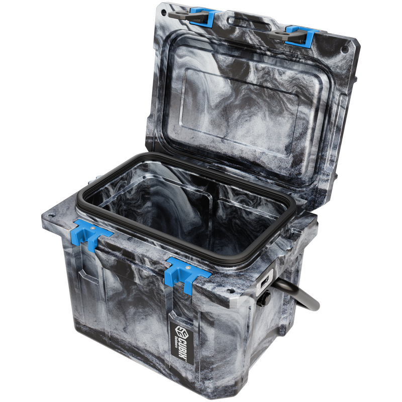 Load image into Gallery viewer, QuadraX 10QT Personal Cooler – Rotomolded Hard Cooler with 72-Hr Ice Retention &amp; Lifetime Warranty
