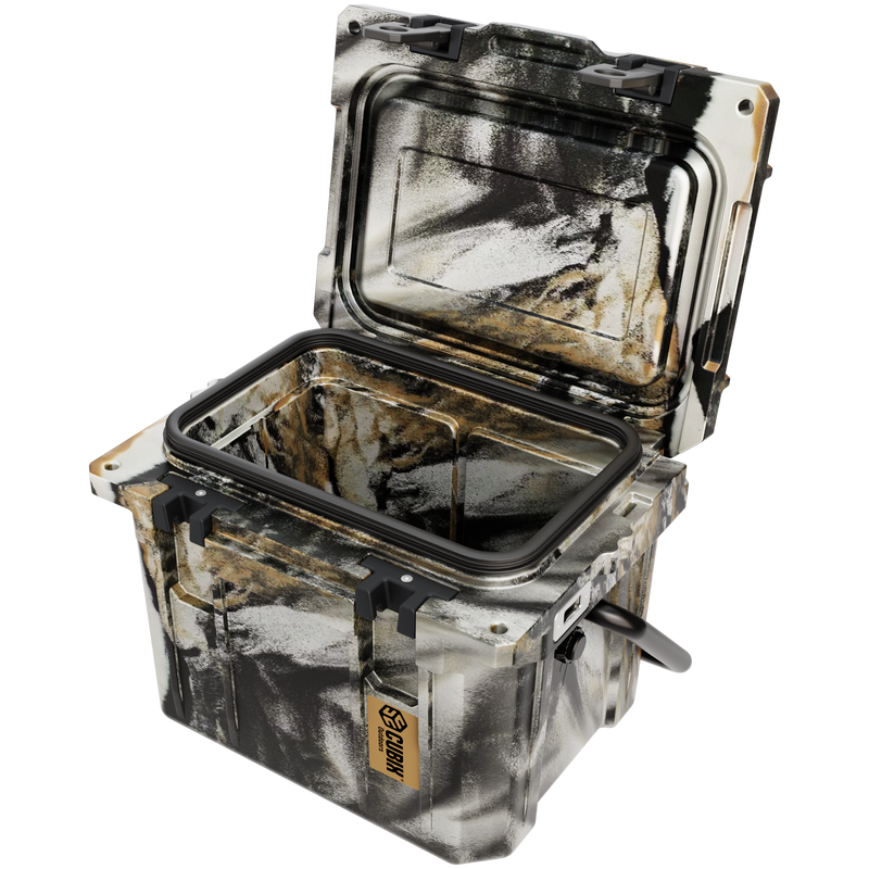 Load image into Gallery viewer, QuadraX 10QT Personal Cooler – Rotomolded Hard Cooler with 72-Hr Ice Retention &amp; Lifetime Warranty
