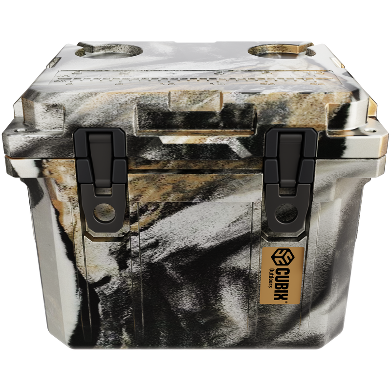 Load image into Gallery viewer, QuadraX 10QT Personal Cooler – Rotomolded Hard Cooler with 72-Hr Ice Retention &amp; Lifetime Warranty
