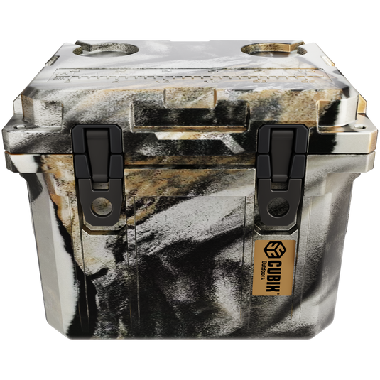 QuadraX 10QT Personal Cooler – Rotomolded Hard Cooler with 72-Hr Ice Retention & Lifetime Warranty