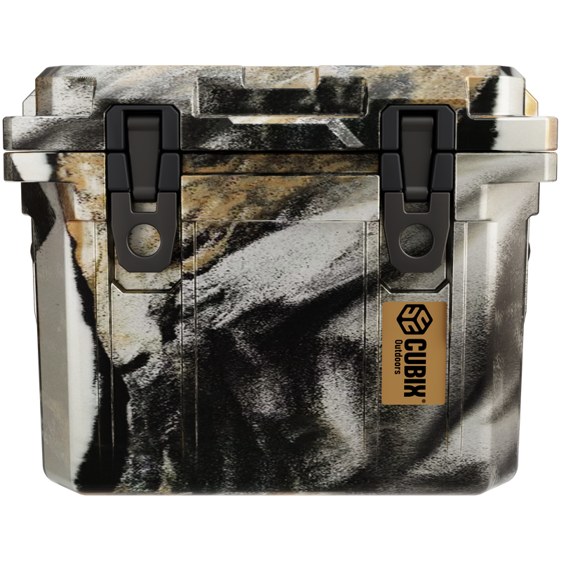 Load image into Gallery viewer, QuadraX 10QT Personal Cooler – Rotomolded Hard Cooler with 72-Hr Ice Retention &amp; Lifetime Warranty
