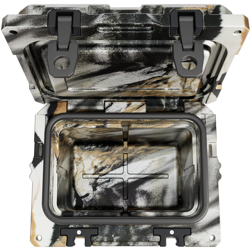 Load image into Gallery viewer, QuadraX 10QT Personal Cooler – Rotomolded Hard Cooler with 72-Hr Ice Retention &amp; Lifetime Warranty
