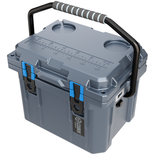 QuadraX 10QT Personal Cooler – Rotomolded Hard Cooler with 72-Hr Ice Retention & Lifetime Warranty