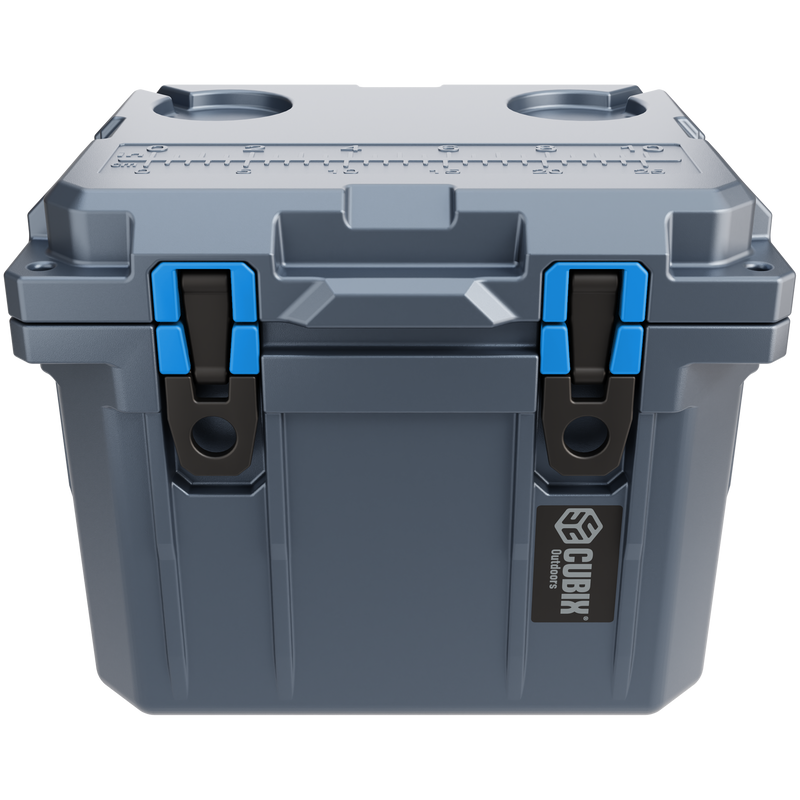 Load image into Gallery viewer, QuadraX 10QT Personal Cooler – Rotomolded Hard Cooler with 72-Hr Ice Retention &amp; Lifetime Warranty
