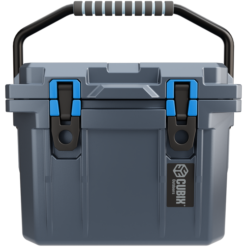 Load image into Gallery viewer, QuadraX 10QT Personal Cooler – Rotomolded Hard Cooler with 72-Hr Ice Retention &amp; Lifetime Warranty
