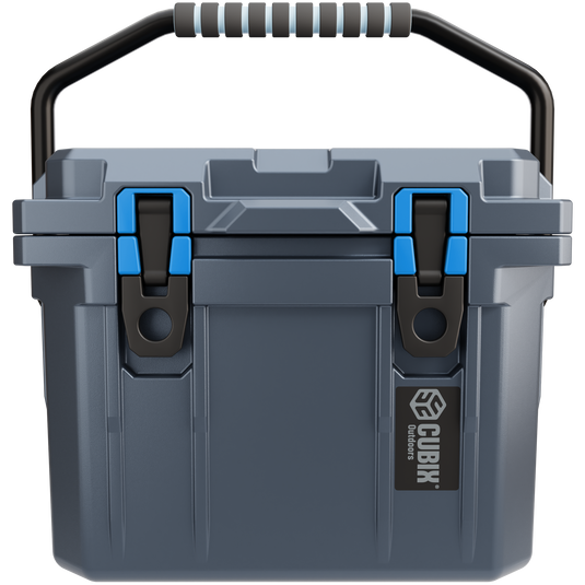 QuadraX 10QT Personal Cooler – Rotomolded Hard Cooler with 72-Hr Ice Retention & Lifetime Warranty