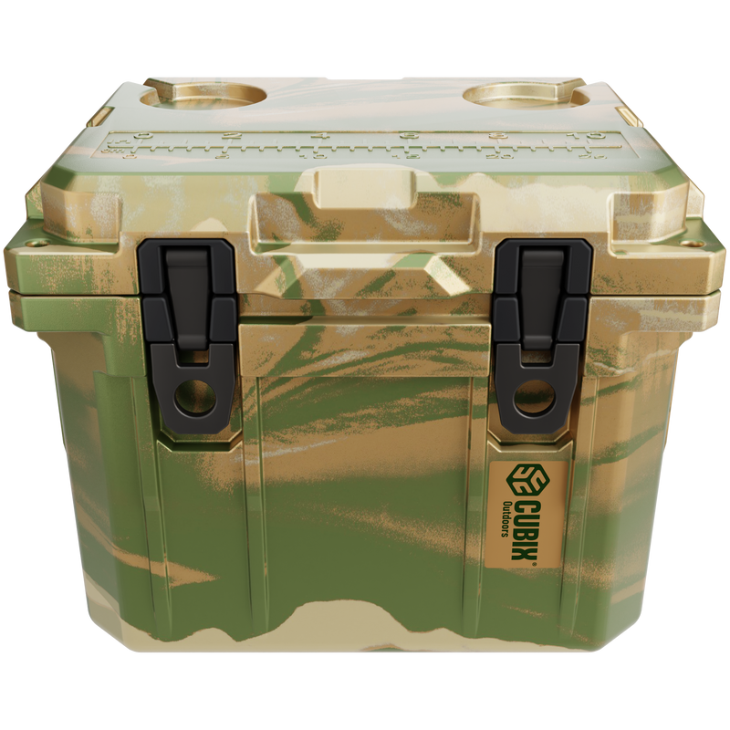 Load image into Gallery viewer, QuadraX 10QT Personal Cooler – Rotomolded Hard Cooler with 72-Hr Ice Retention &amp; Lifetime Warranty
