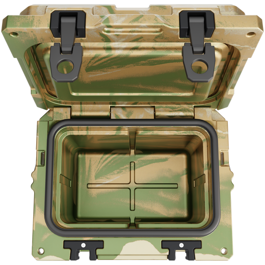 QuadraX 10QT Personal Cooler – Rotomolded Hard Cooler with 72-Hr Ice Retention & Lifetime Warranty