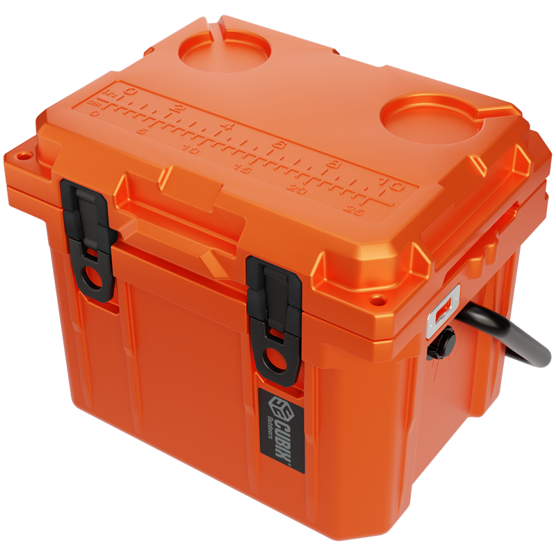 Load image into Gallery viewer, QuadraX 10QT Personal Cooler – Rotomolded Hard Cooler with 72-Hr Ice Retention &amp; Lifetime Warranty
