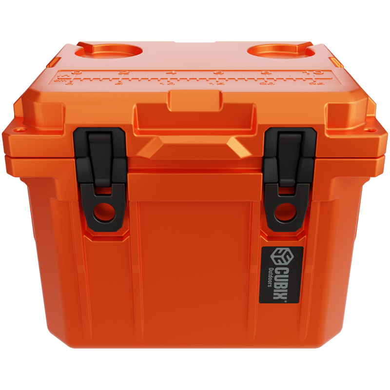 Load image into Gallery viewer, QuadraX 10QT Personal Cooler – Rotomolded Hard Cooler with 72-Hr Ice Retention &amp; Lifetime Warranty
