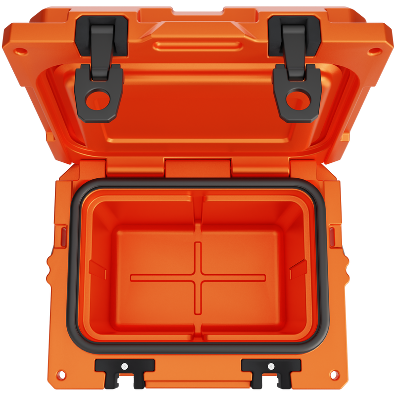 Load image into Gallery viewer, QuadraX 10QT Personal Cooler – Rotomolded Hard Cooler with 72-Hr Ice Retention &amp; Lifetime Warranty
