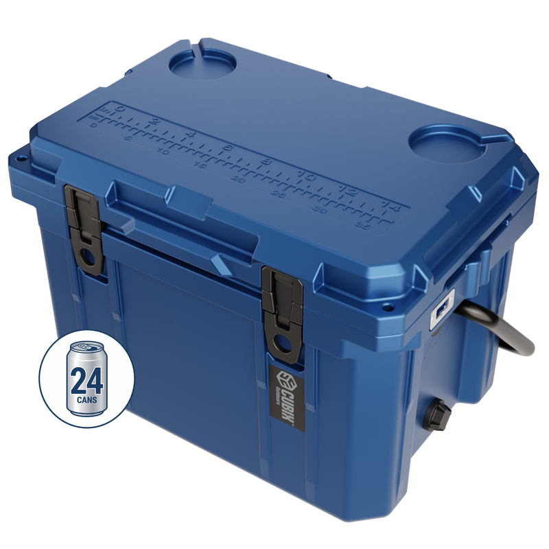Load image into Gallery viewer, 20 Quart Rotomolded Cooler - QuadraX
