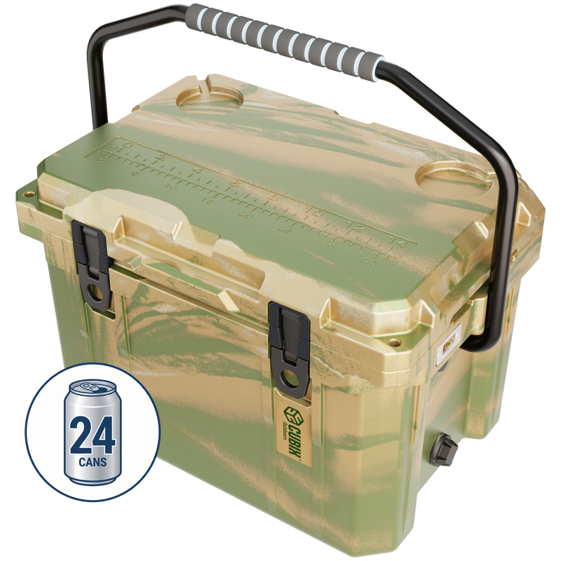 Load image into Gallery viewer, 20 Quart Rotomolded Cooler - QuadraX
