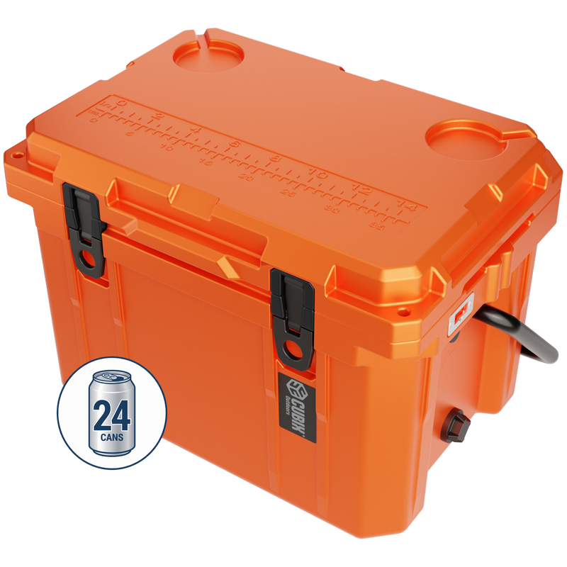 Load image into Gallery viewer, 20 Quart Rotomolded Cooler - QuadraX
