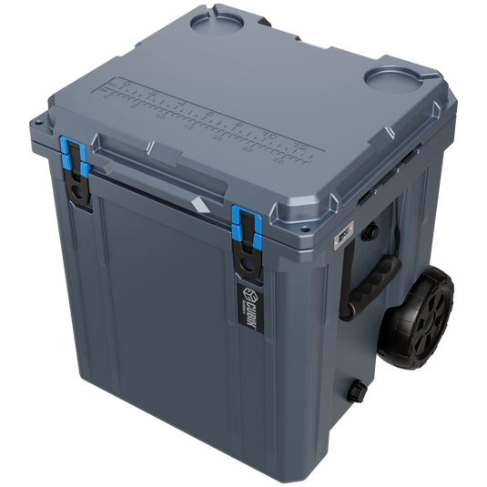 46 Quart Rotomolded Cooler With Wheels - QuadraX
