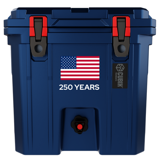 5 Gallon, 2-in-1 Beverage Dispenser/Cooler - QuadraX Hard Cooler