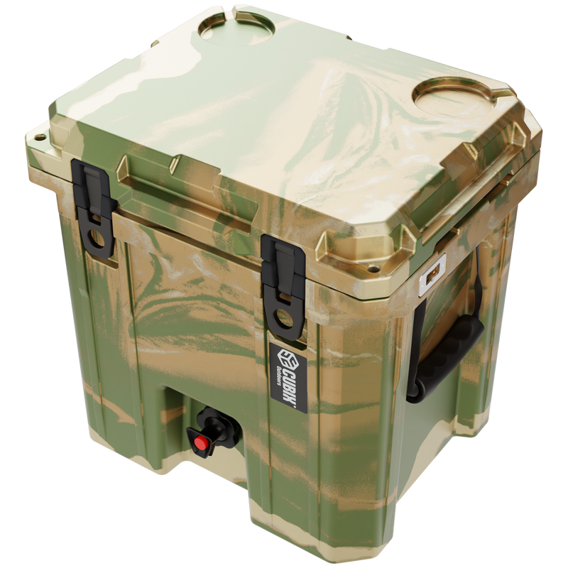 Load image into Gallery viewer, 5 Gallon, 2-in-1 Beverage Dispenser/Cooler - QuadraX Hard Cooler
