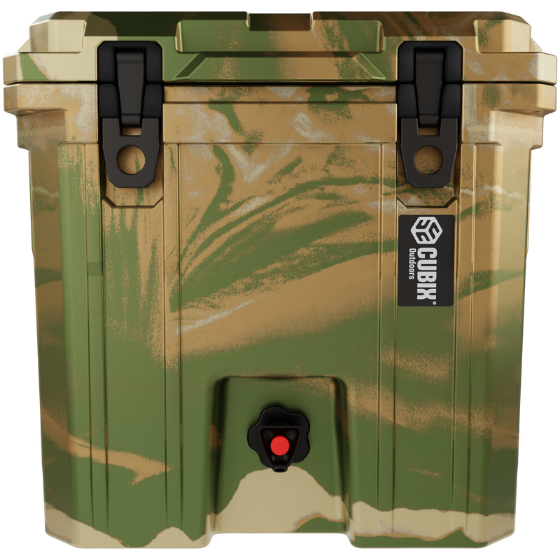 Load image into Gallery viewer, 5 Gallon, 2-in-1 Beverage Dispenser/Cooler - QuadraX Hard Cooler

