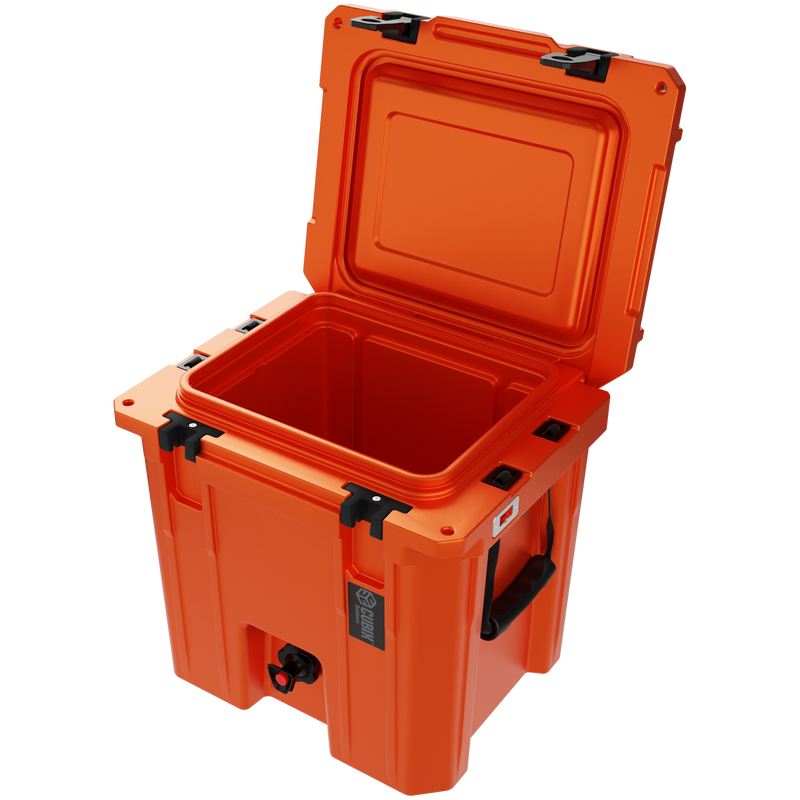 Load image into Gallery viewer, 5 Gallon, 2-in-1 Beverage Dispenser/Cooler - QuadraX Hard Cooler
