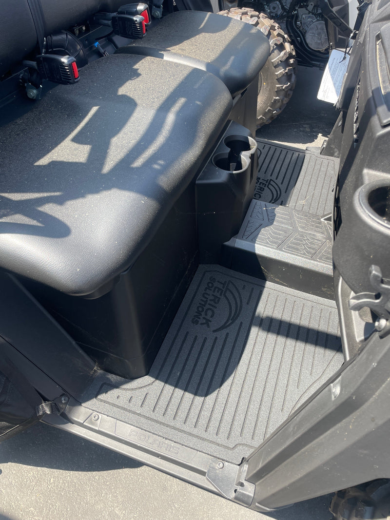 Load image into Gallery viewer, Polaris Ranger Base/EPS/Premium 1000 Rubber Floor Mats (NON XP MODELS)
