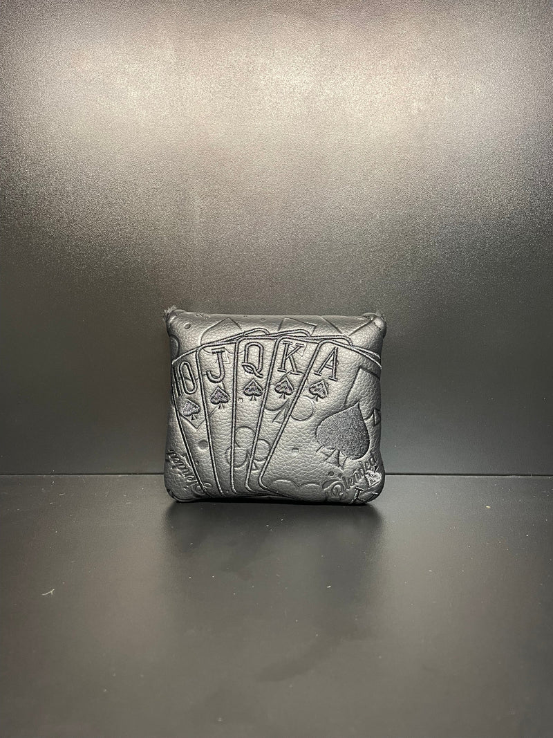 Load image into Gallery viewer, Blackout Royal Flush Headcover
