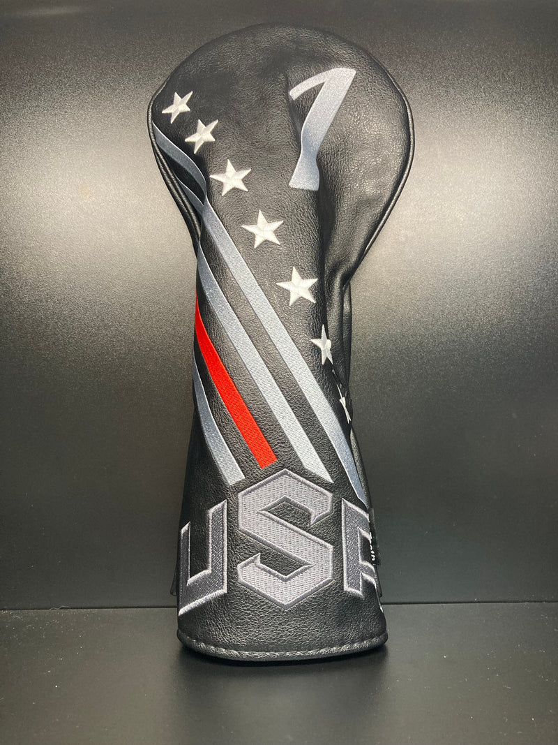 Load image into Gallery viewer, Fire Rescue Flag Headcover
