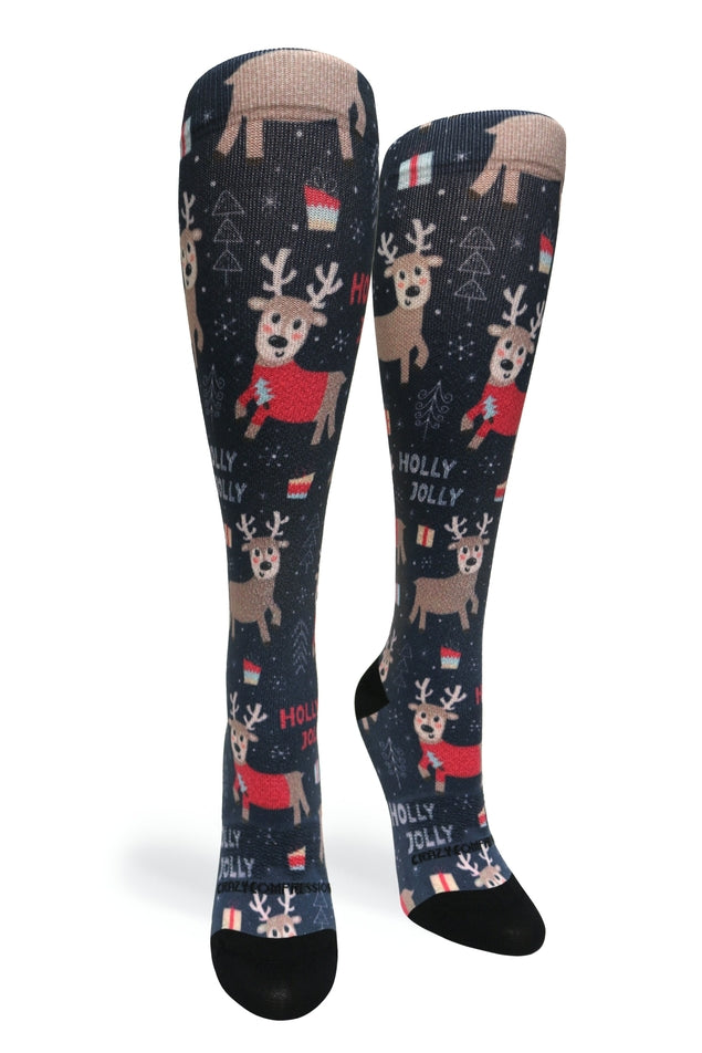 Load image into Gallery viewer, Holly Jolly - (Standard &amp; Extra Wide)
