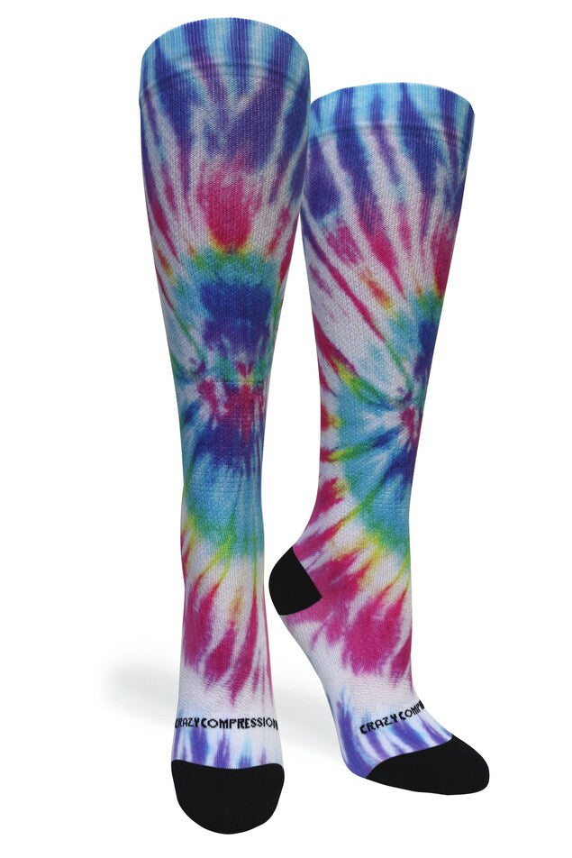 Load image into Gallery viewer, Tie Dye Rainbow - (Standard &amp; Extra Wide)
