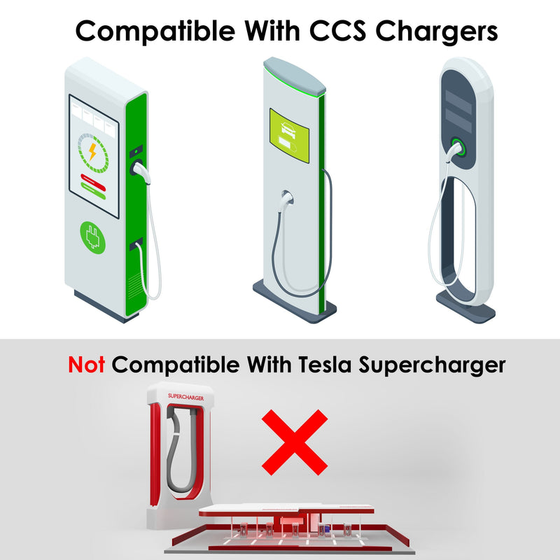 Load image into Gallery viewer, Rexing CCS to Tesla Charging Adapter
