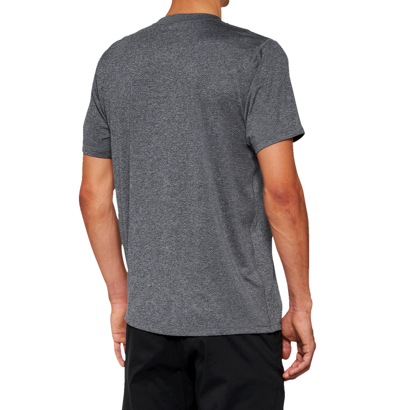 Load image into Gallery viewer, 100% Mission Athletic T-Shirt - Charcoal - Small 20014-00010
