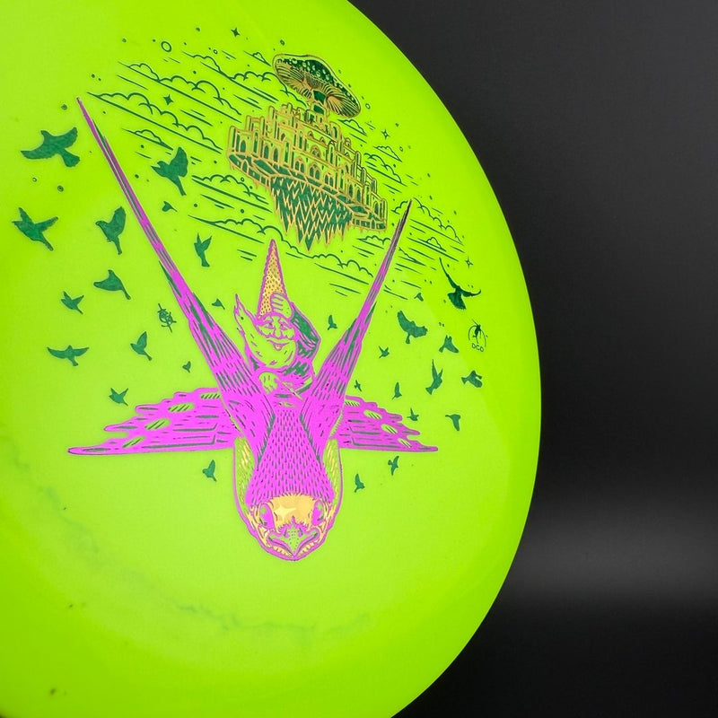 Load image into Gallery viewer, Soft Aura Mantra - Sparrow Rider by Skeet Scienski
