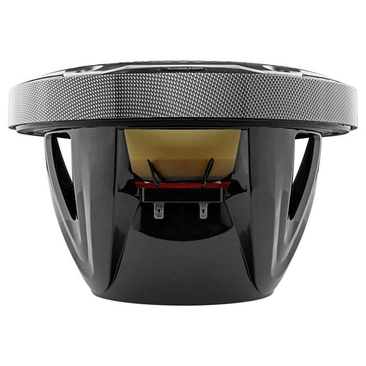 NXL 10" Marine Subwoofer With LED RGB Lights 300 Watts Rms SVC 4-Ohm -Black Carbon Fiber - Skoutley Outdoors LLC